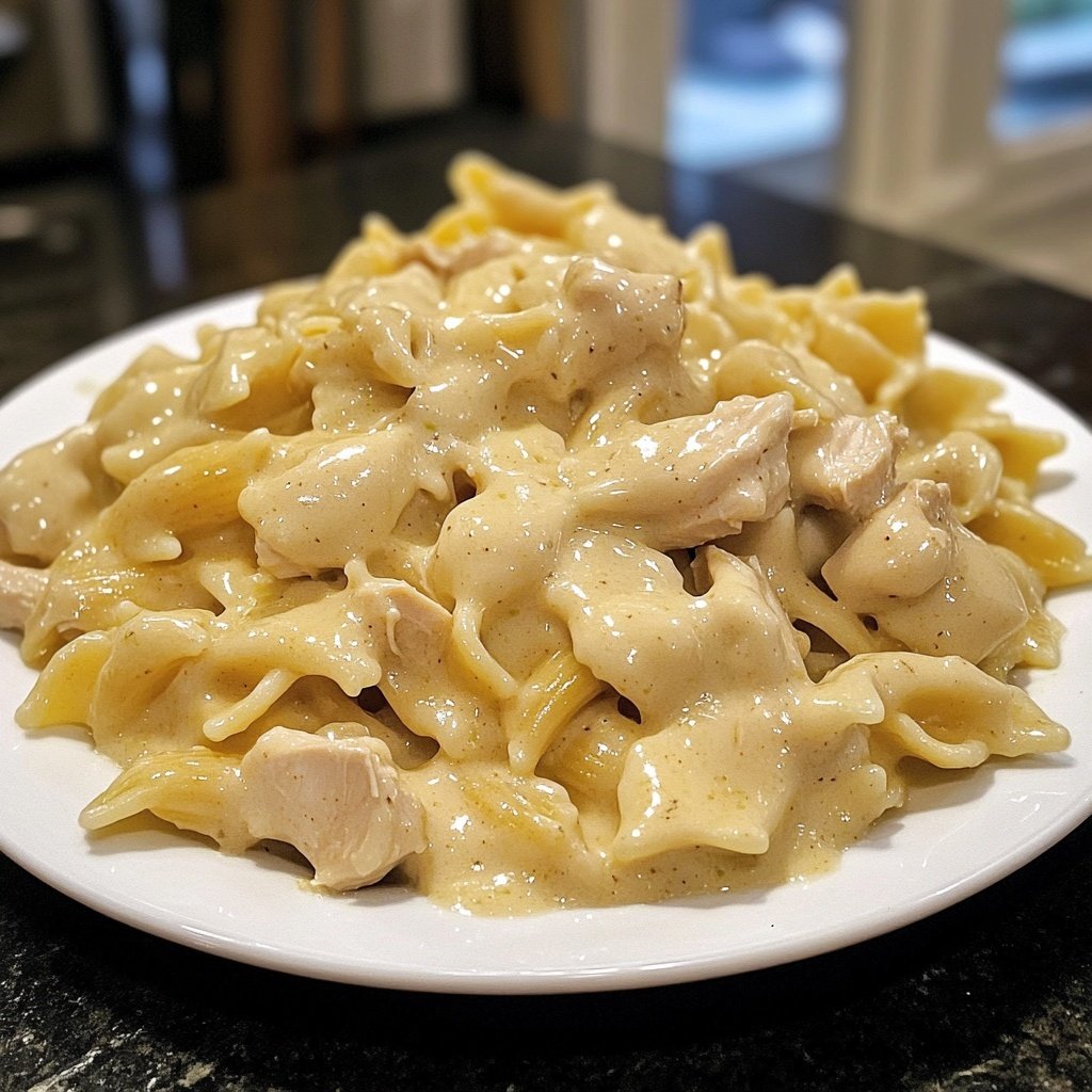 Creamy Chicken Pot Pie Pasta
