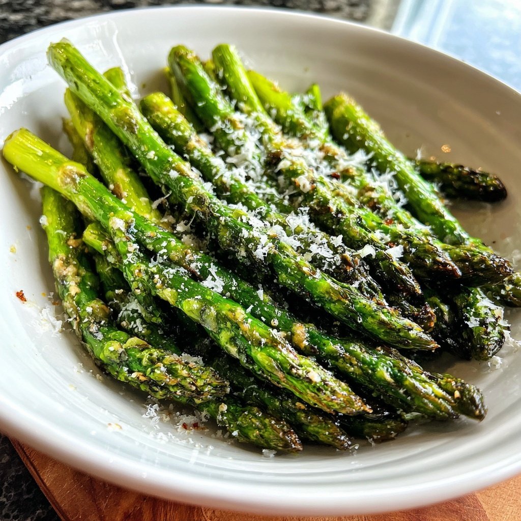 Garlic Parmesan Asparagus