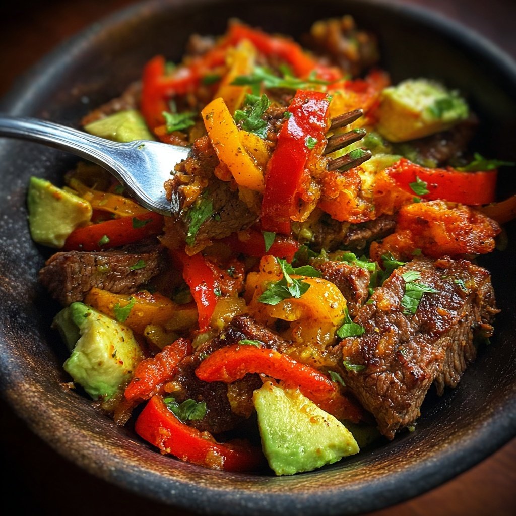Grilled Steak Fajita Bowls