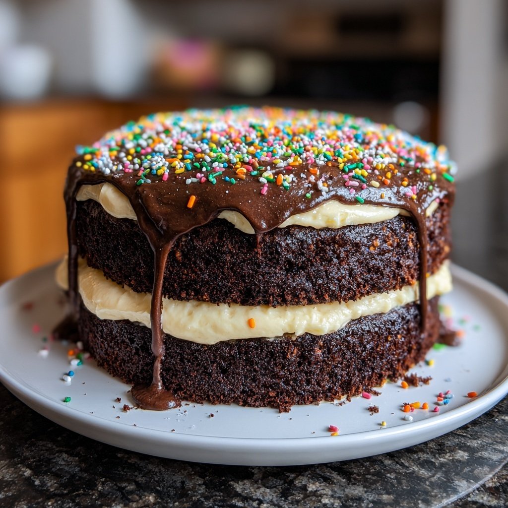 Chocolate Cake With Buttercream