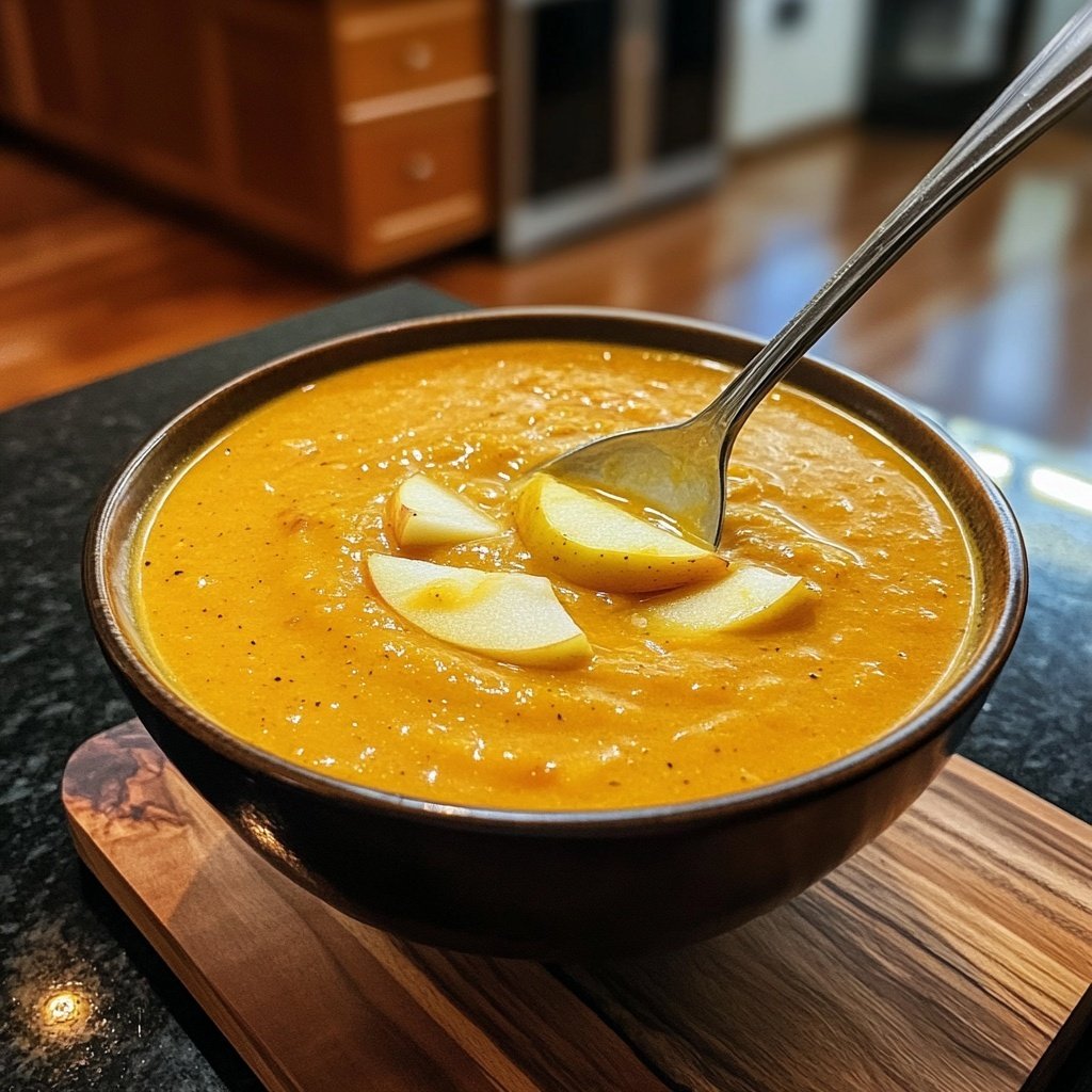 Squash Soup with Apple