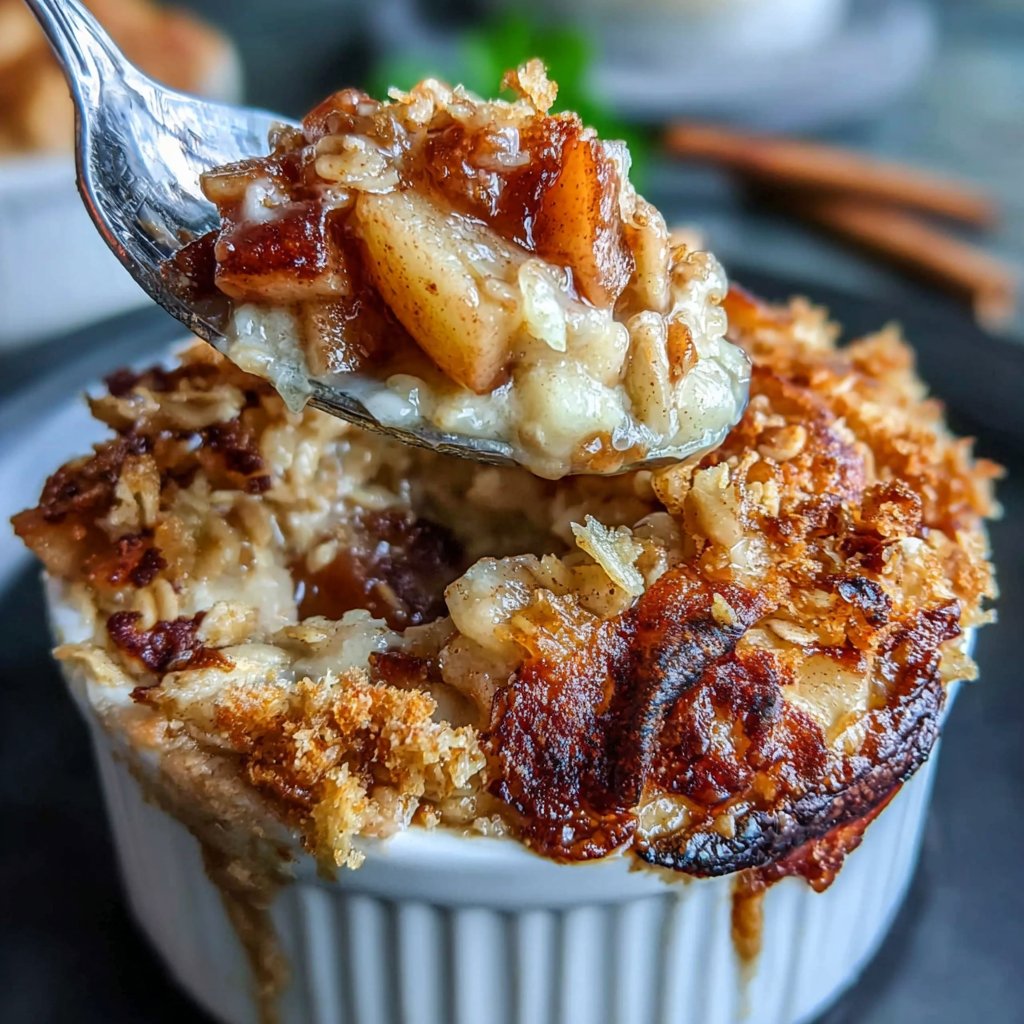 Apple Cinnamon Baked Oats
