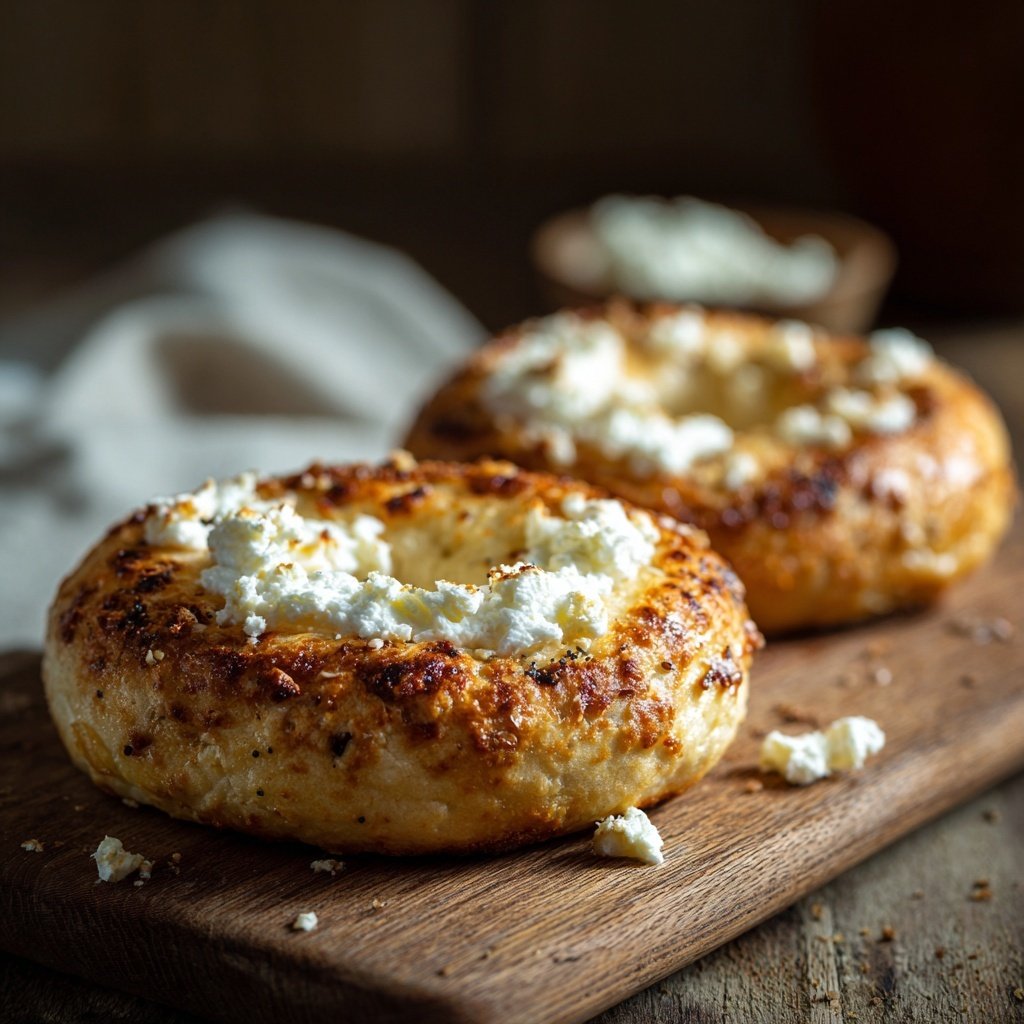 Two Ingredient Yogurt Bagels